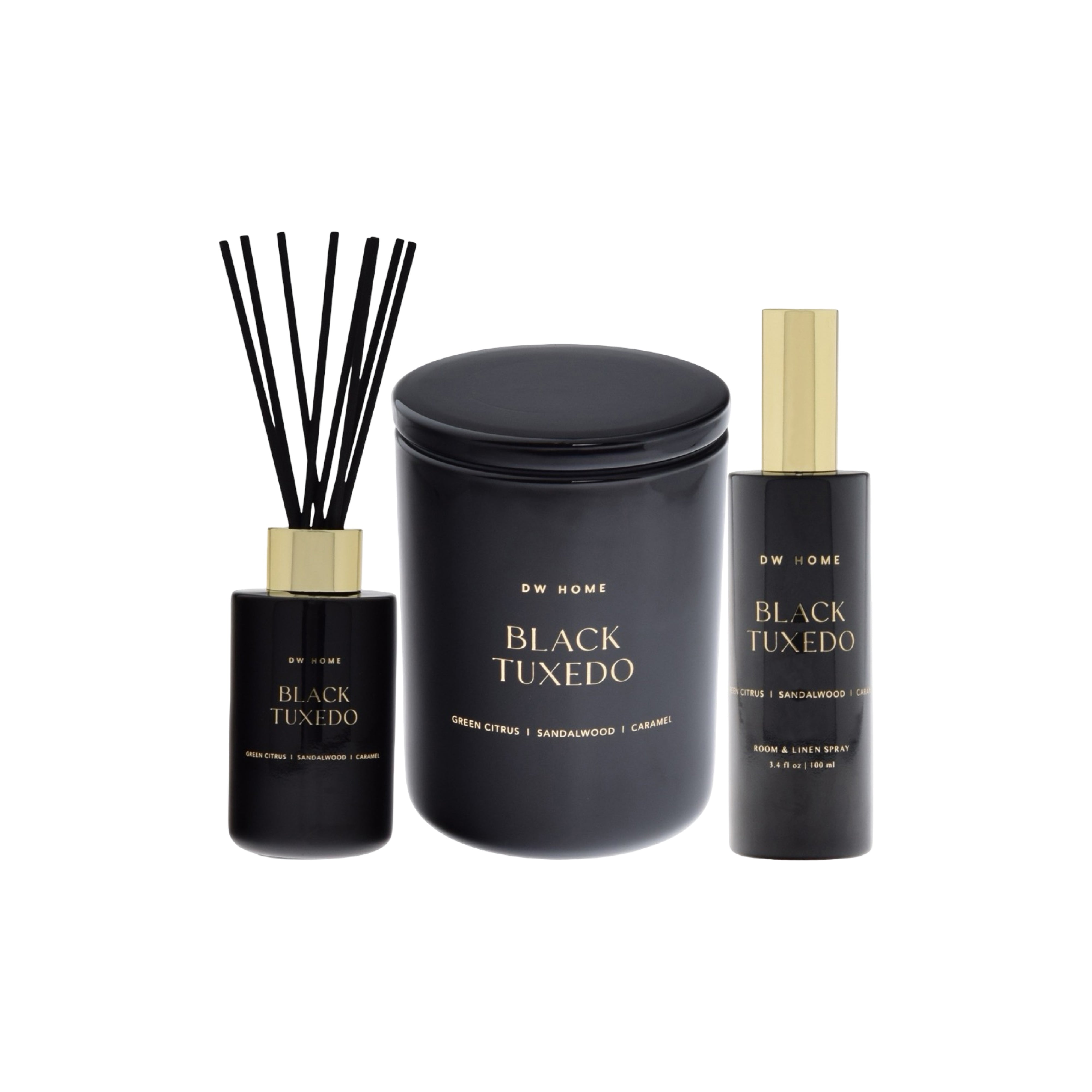 Black Tuxedo | 3-Piece Bundle (Save $7) – DW Home Candles