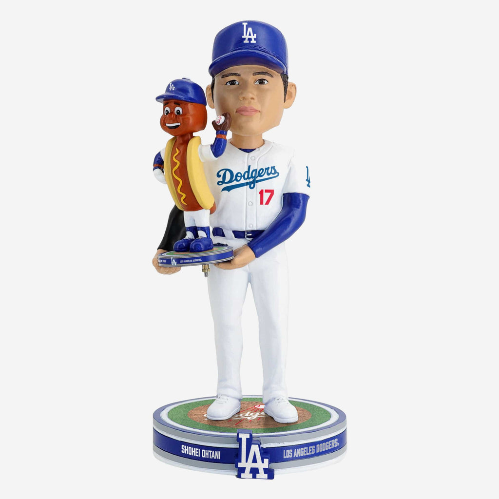 Shohei Ohtani & Dodger Dog Los Angeles Dodgers Bobble Dubblz