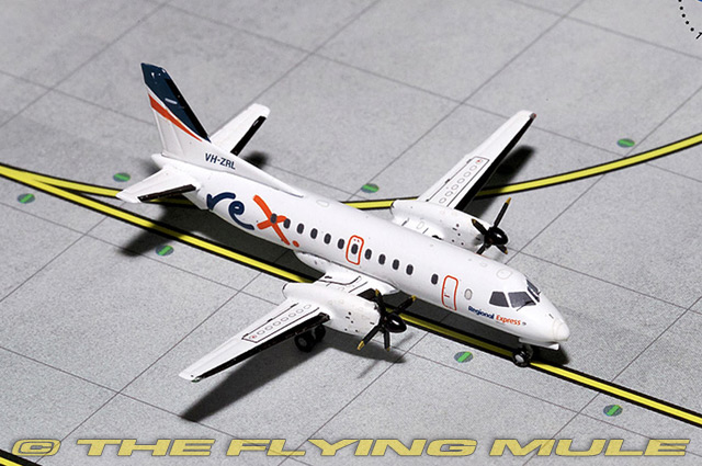 SAAB 340 1:400 Diecast Model - GeminiJets GJ-GJRXA1591 - $32.95