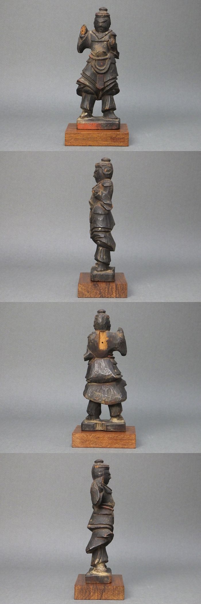 古童 - 木彫 毘沙門天立像 | 古美術品専門サイト fufufufu.com