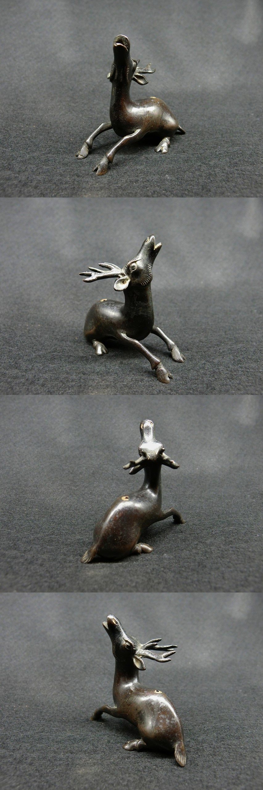 古美術 川﨑 - 古銅鹿水滴 | 古美術品専門サイト fufufufu.com