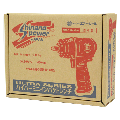 SHINANO・インパクトレンチ12．7mm・SI-1600B ULTRA－電動
