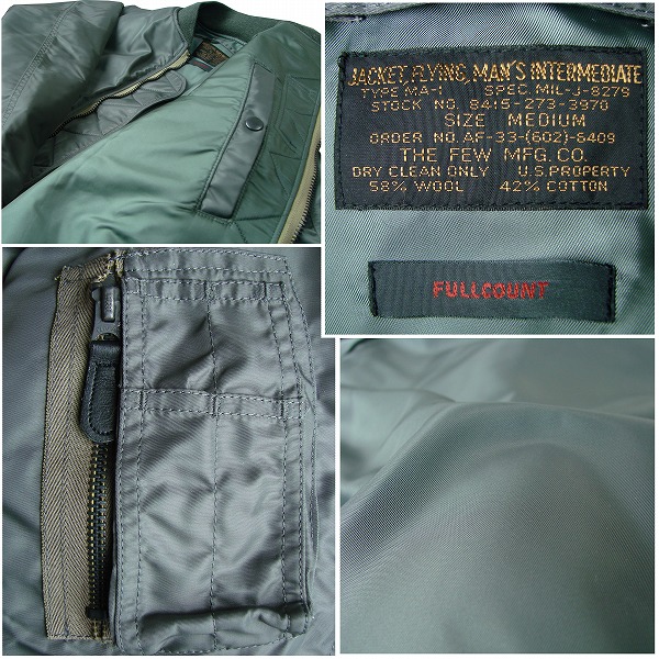 MEN'S WEAR ＞ SEASON ＞ JACKETS ＞ 2716 ＞ MA-1 TIGHT FIT SIZE:M