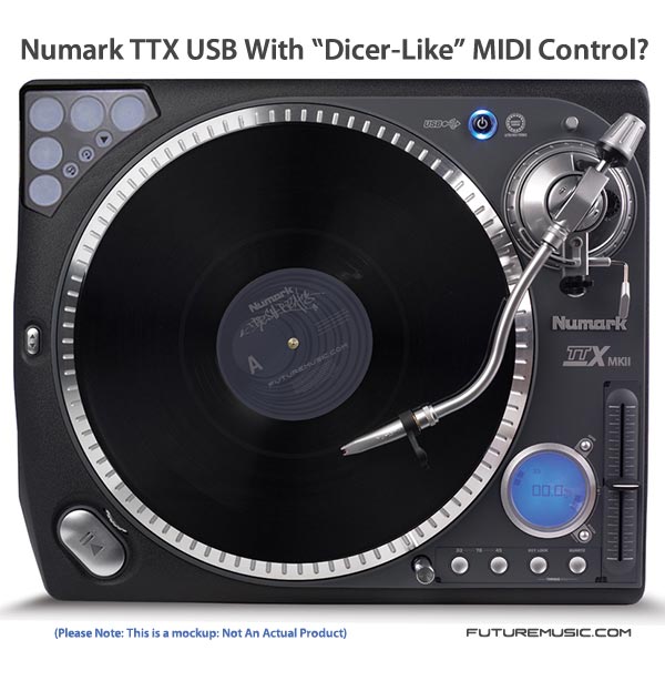 Numark To Release Enhanced TTX Turntable With Dicer-Like Controls