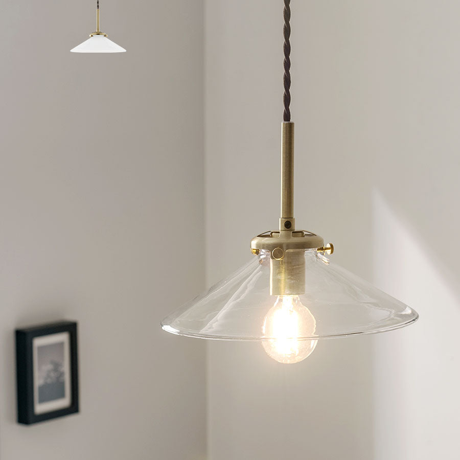 ペンダントライト ガラスシェード 照明 ライト おしゃれ noji