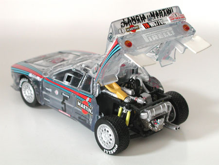 京商 ランチア 037 ラリー“スケルトンモデル”