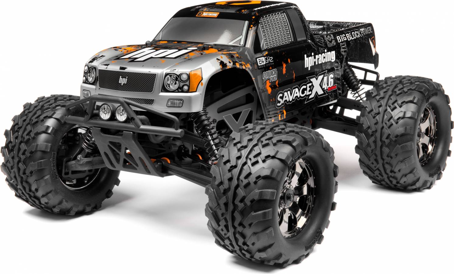 HPI109083 - 1/8 Savage X 4.6 RTR 2.4GHz Nitro Monster Tru By HPI