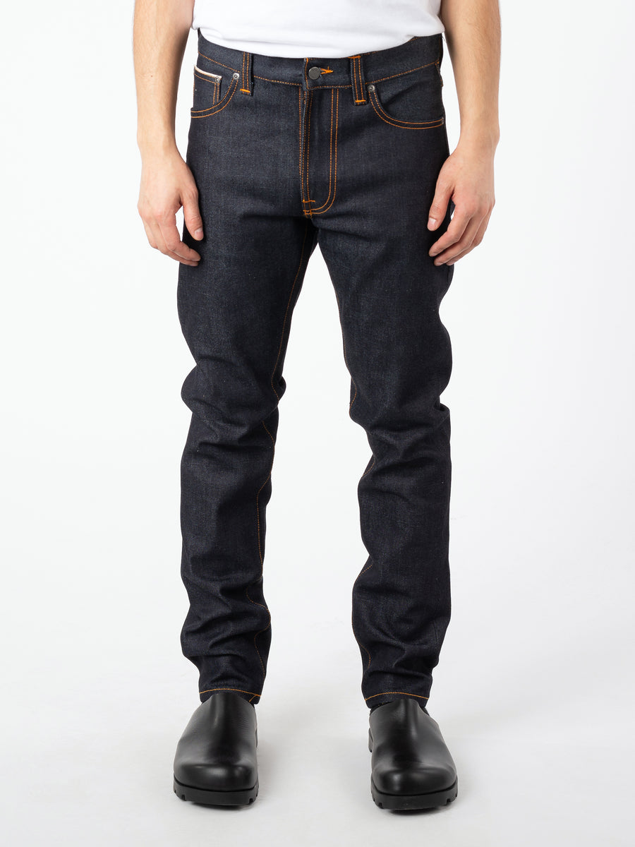 Nudie Jeans - Lean Dean in Dry Japan Selvedge – gravitypope