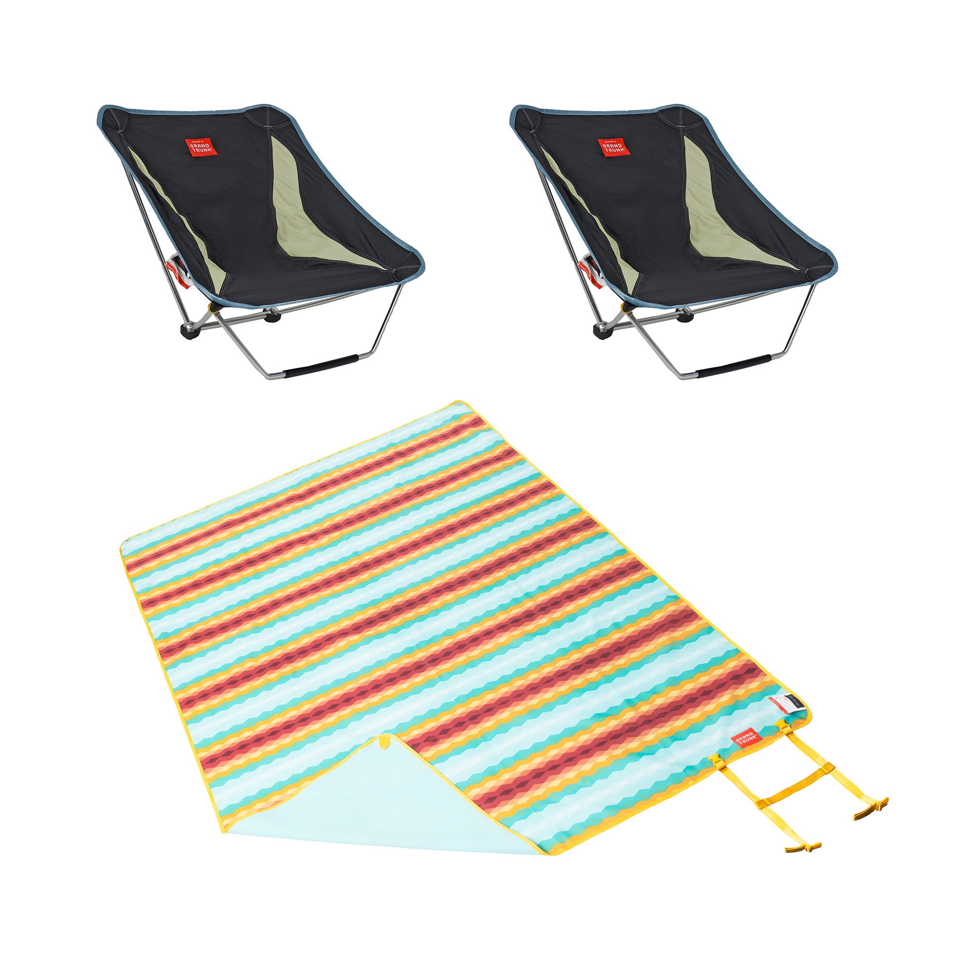 花様限定』GRAND TRUNK Mayfly Chair2脚セット 花様限定』GRAND TRUNK