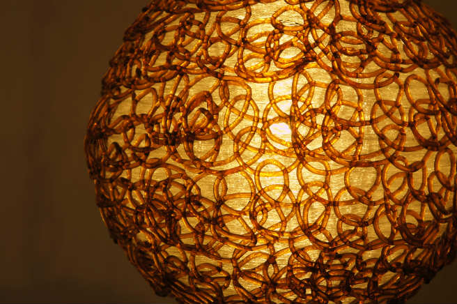 HOMEWARD [ホームワード] / ヴィンテージ スパゲッティランプ (ブラウン)