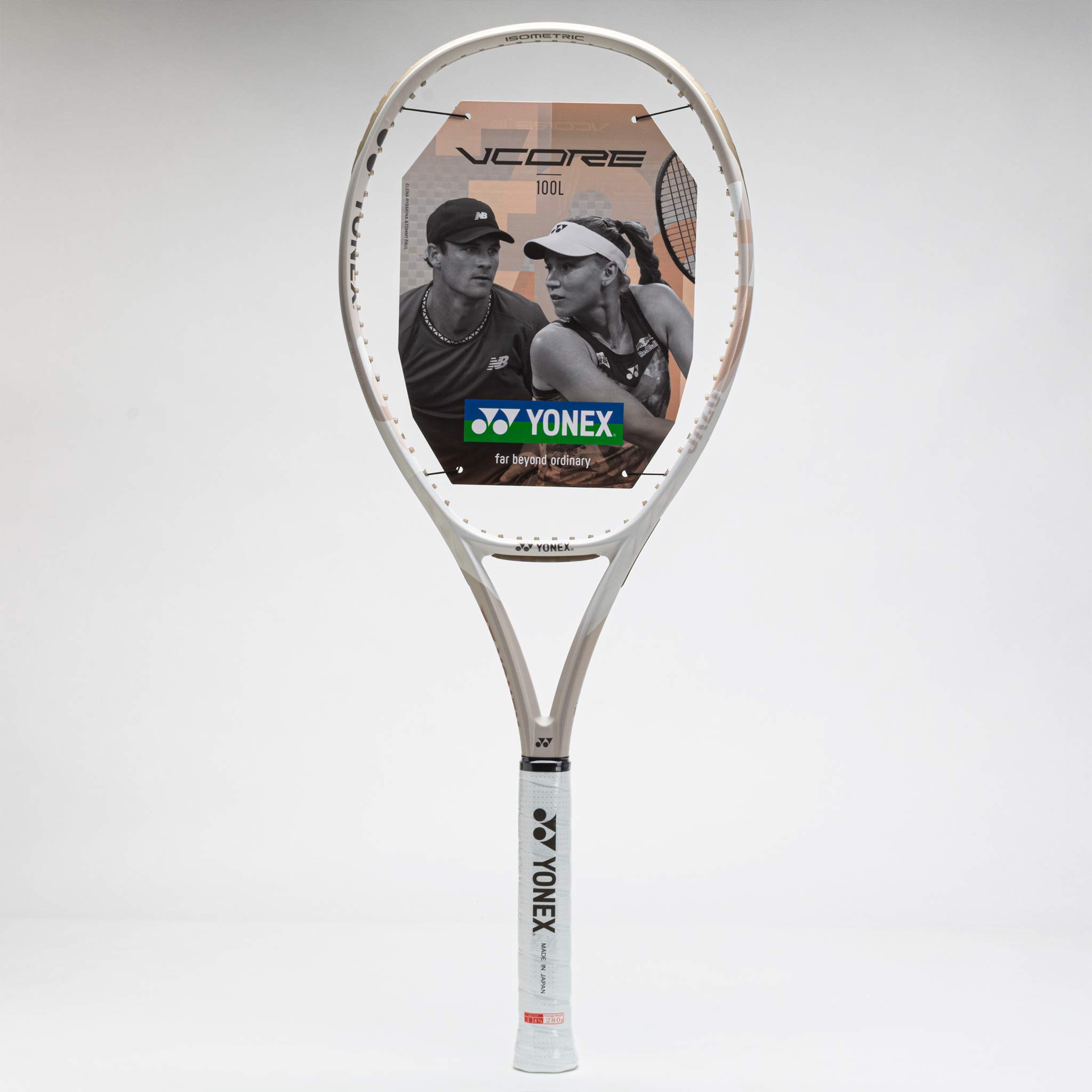 Yonex VCORE 100L 280g Sand Beige – Holabird Sports
