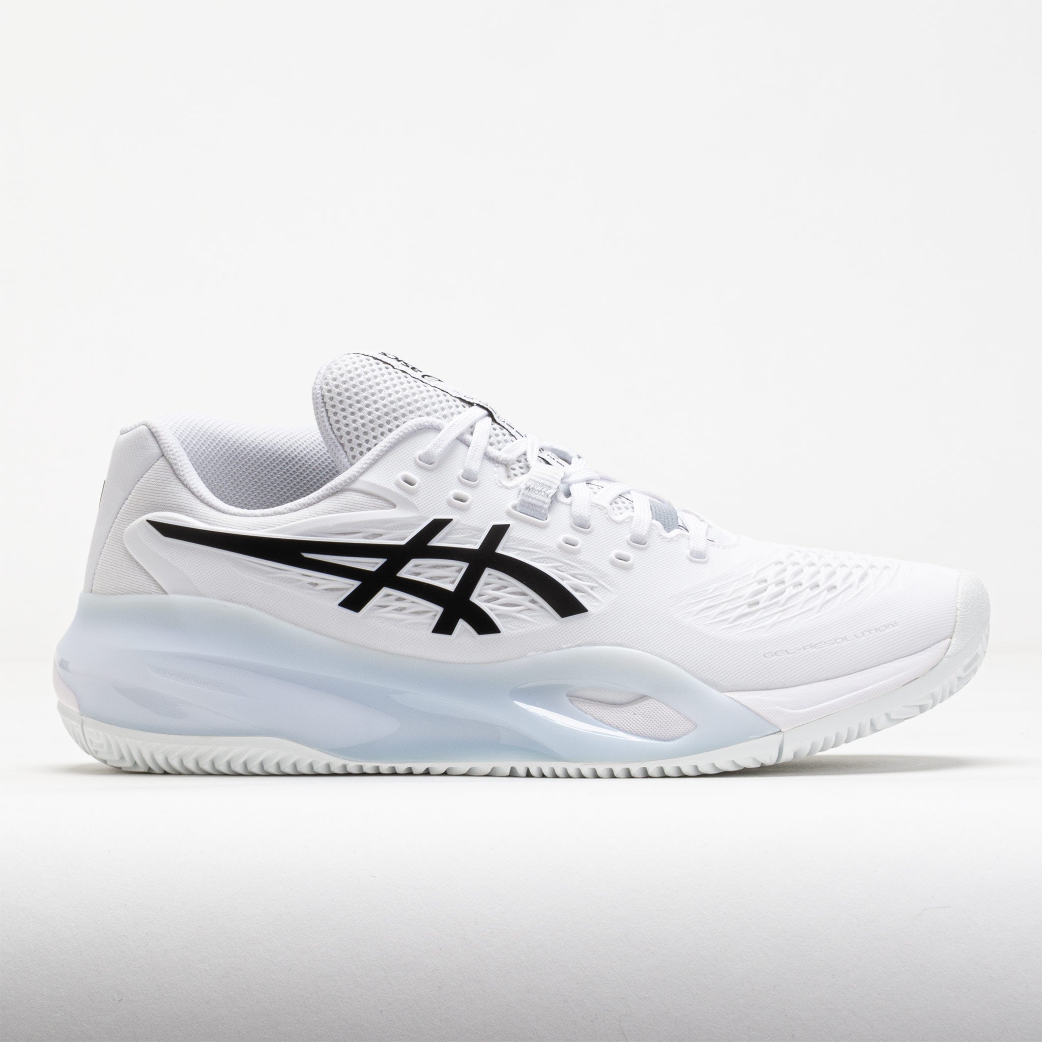 ASICS GEL-Resolution X Clay Men's White/Black – Holabird Sports
