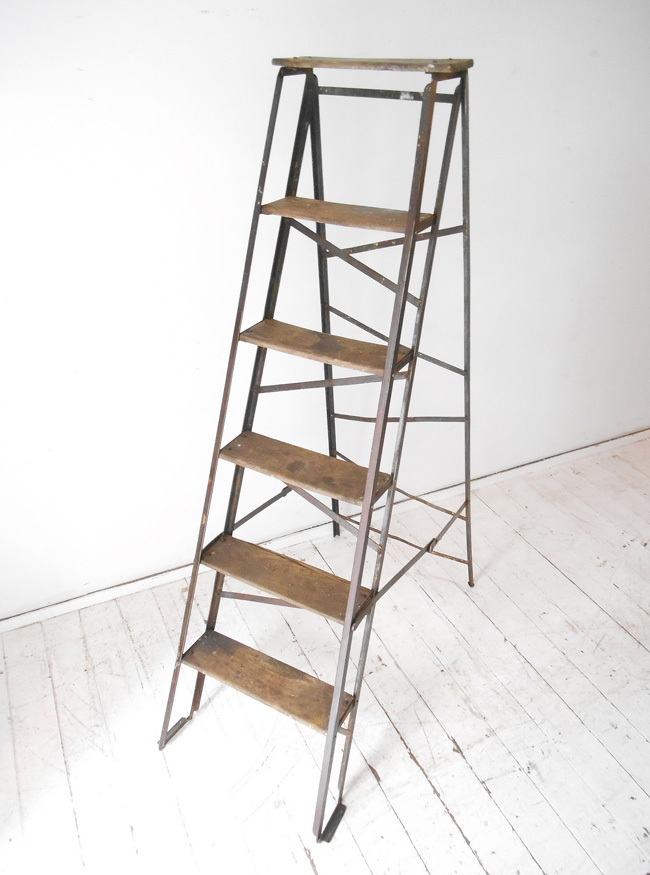 フランスアンティークラダー ( FA-ot 17 )<span style=