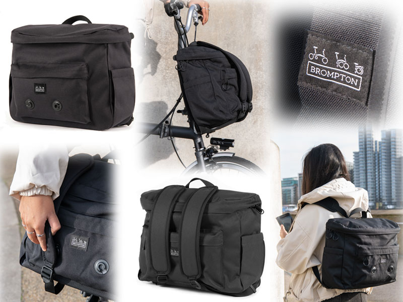 CYCLETECH-IKD : BROMPTON Backpack 14L Black