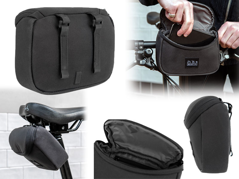 CYCLETECH-IKD : BROMPTON Zip Pouch 1L Black