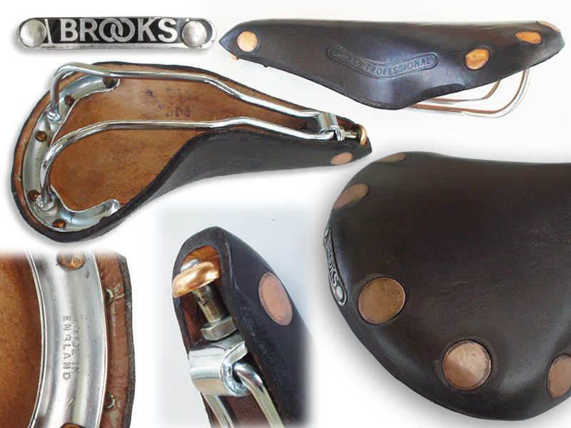 CYCLETECH-IKD : BROOKS Saddle Professional Extra Large Copper