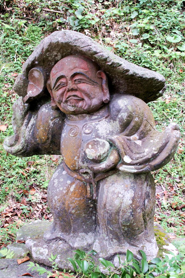 レトロ 鹿児島 石仏、農家の神様 田の神、田のカンサア 縁起物 レトロ