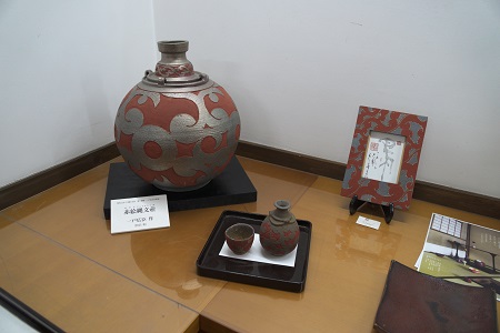 津軽亀ヶ岡焼 香炉 焼き物