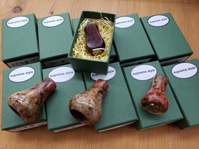 ☆新発売☆ スプリームスタイル ABU用 平捻りノブ 2個セット ☆新発売