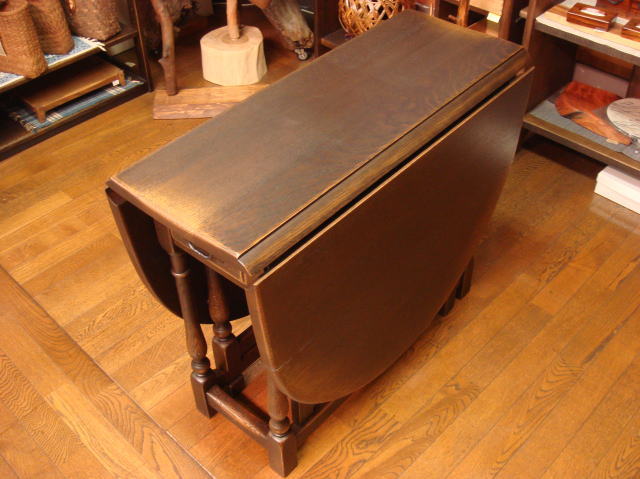 極美品 飛騨産業 PROVINCIAL プロヴィンシャル ゲートレッグテーブル