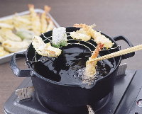 岩鋳・天ぷら鍋／本場盛岡南部鉄器／こだわりやさん．com