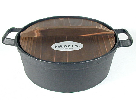 岩鋳・ふる里鍋（ツルなし）／本場盛岡南部鉄器／こだわりやさん．com