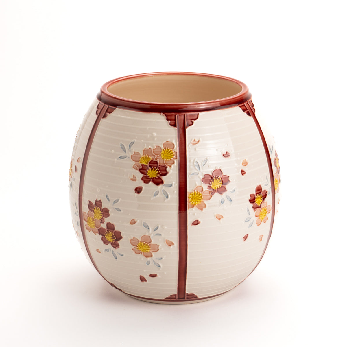 京都 清水焼小壺 清水焼 壺 華薩摩 花詰 空女｜コトポッター