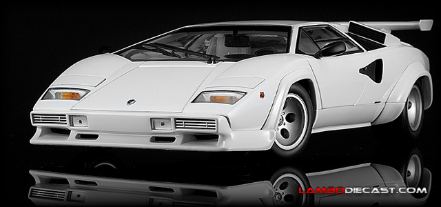 The 1/18 Lamborghini Countach LP500S from Kyosho, a review by