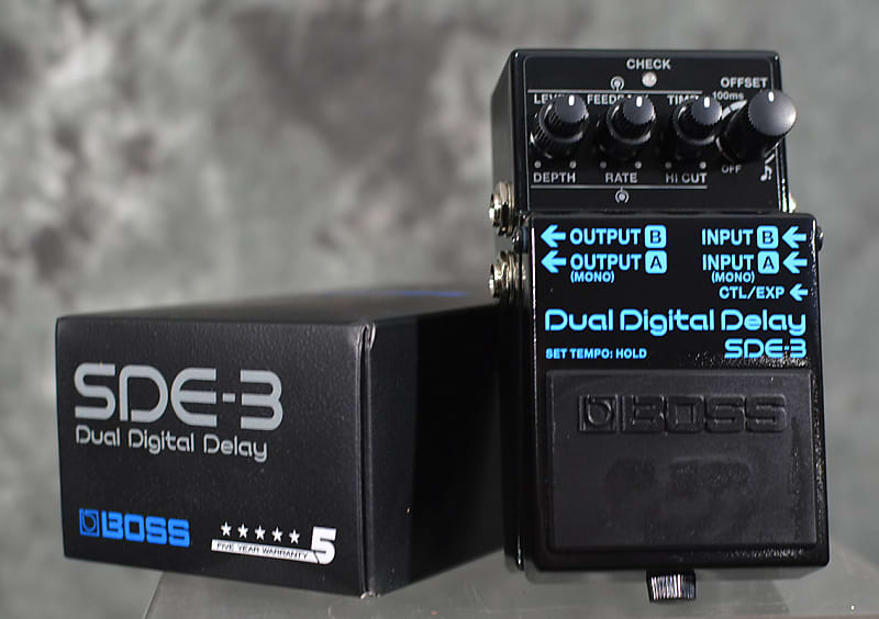 Boss SDE-3 Dual Digital Delay Pedal – Mainstagemusic