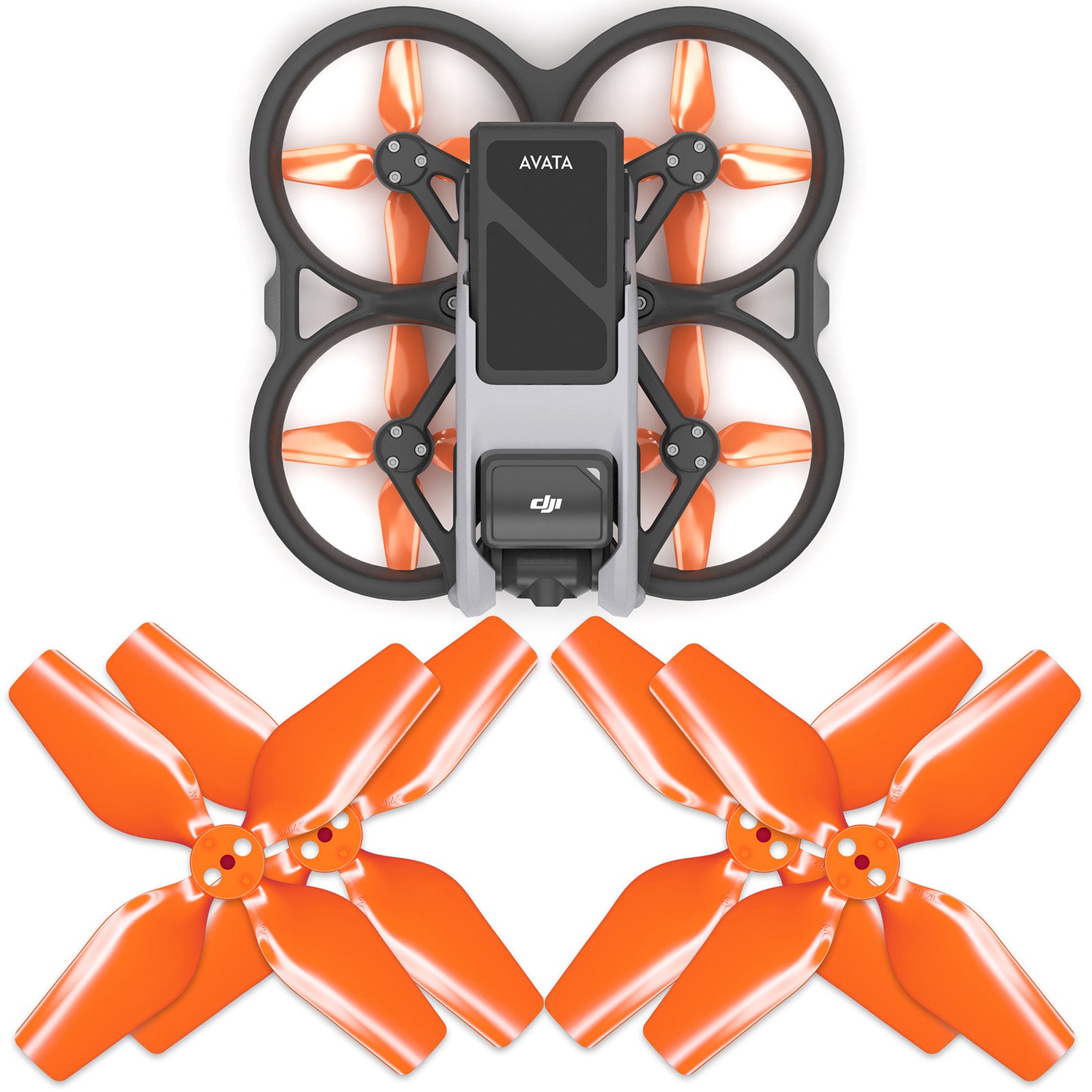 DJI Avata 4-blade Upgrade Propeller Set x4 Orange