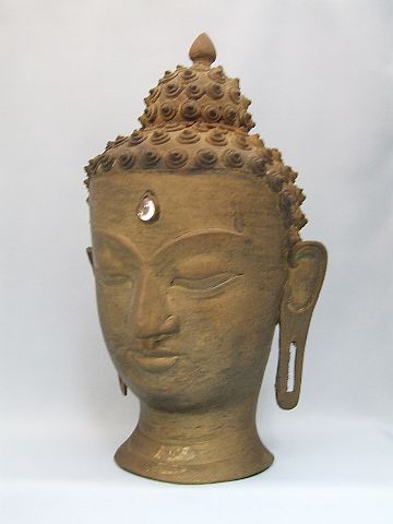 仏壇・仏具店 渋谷の弥勒堂＿アジア仏像＿仏頭・釈迦如来