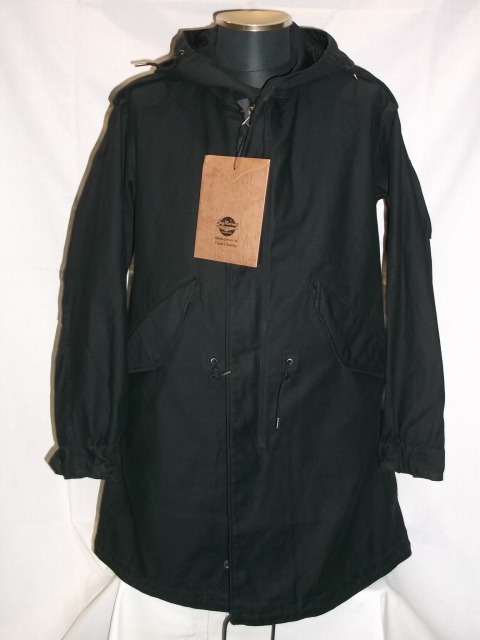 バズリクソンズ ウイリアムギブソン BLACK M－51 PARKA