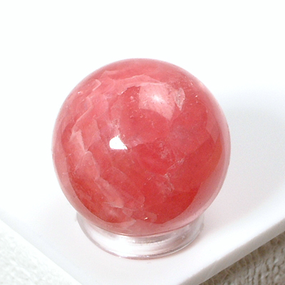 インカローズ丸玉（ロードクロサイト） « 天然石・鉱物