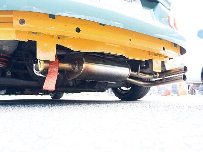 RS FACTORY STAGE N-zero2寸管マフラー のパーツレビュー NA