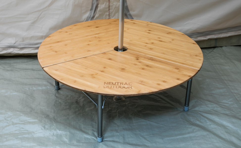 NEUTRAL OUTDOOR｜Bamboo Round Table