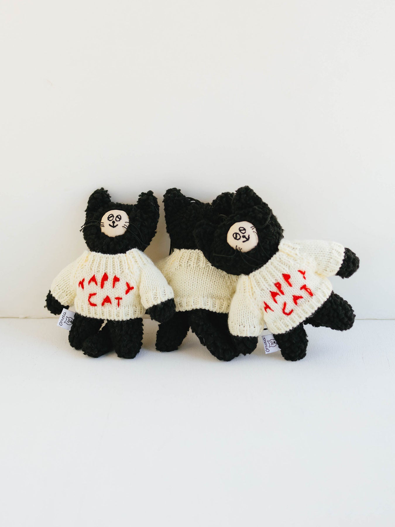 坂巻弓華 HAPPY CAT ぬいぐるみ｜オブジェ・ぬいぐるみ｜オルネ ド
