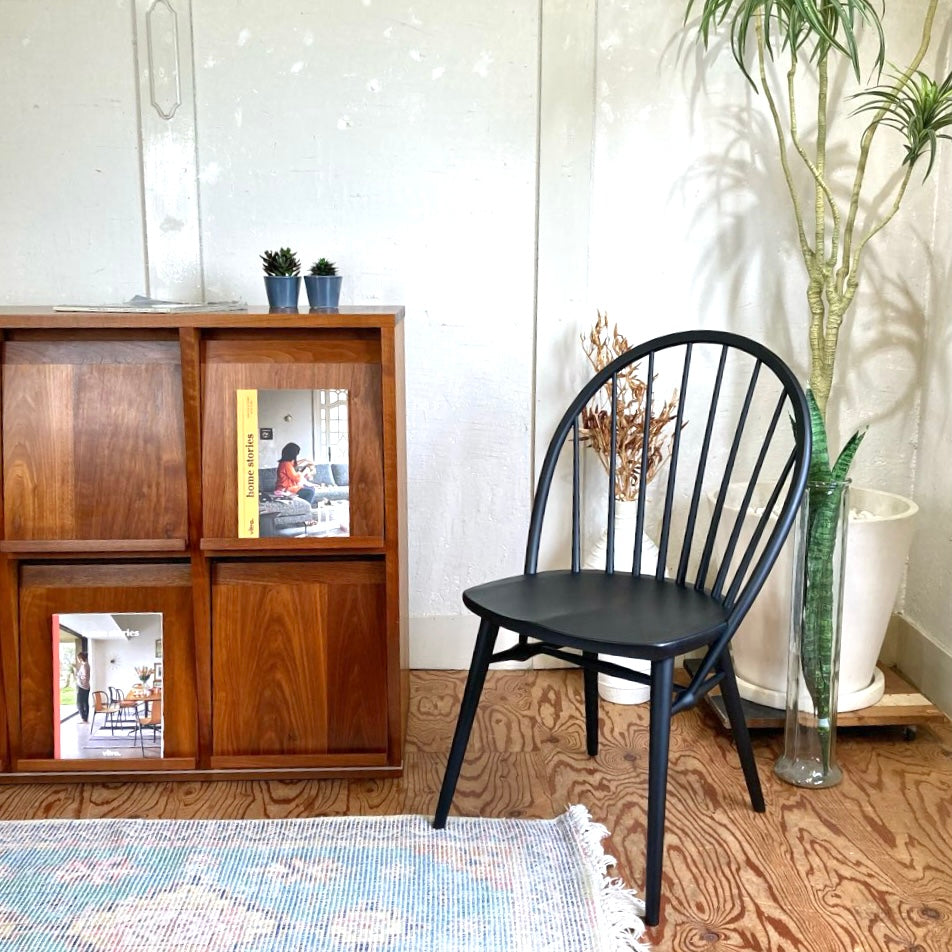 柏木工 / KASHIWA LEIチェア LDC01F ブラック フープバックチェア 展示