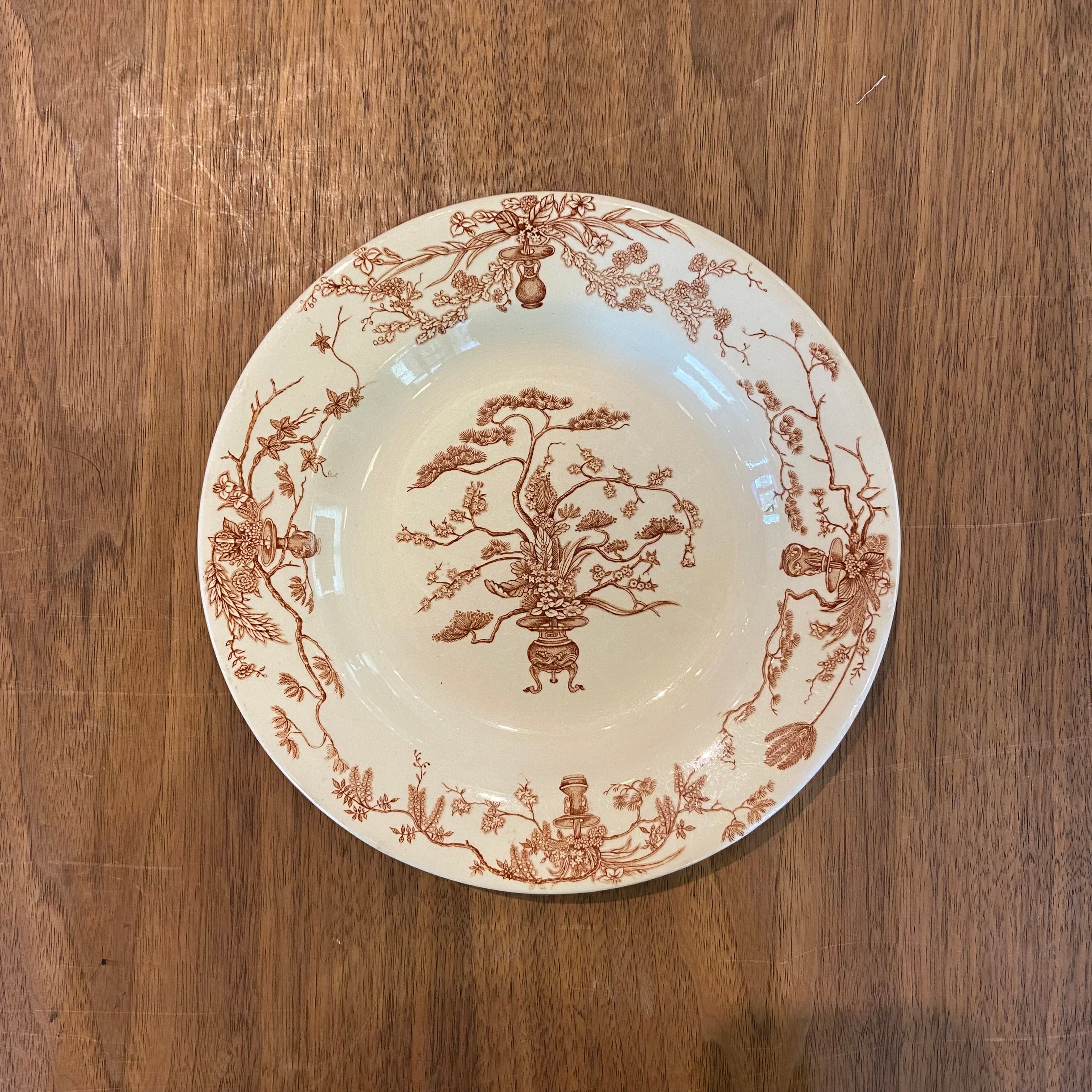 ジアン / GIEN アンティーク プレート フランス 中古 カジュアル