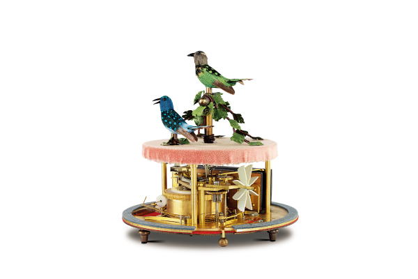 シンギングバード、鳥籠おもちゃ、ゼンマイ鳥籠、ゼンマイオルゴール