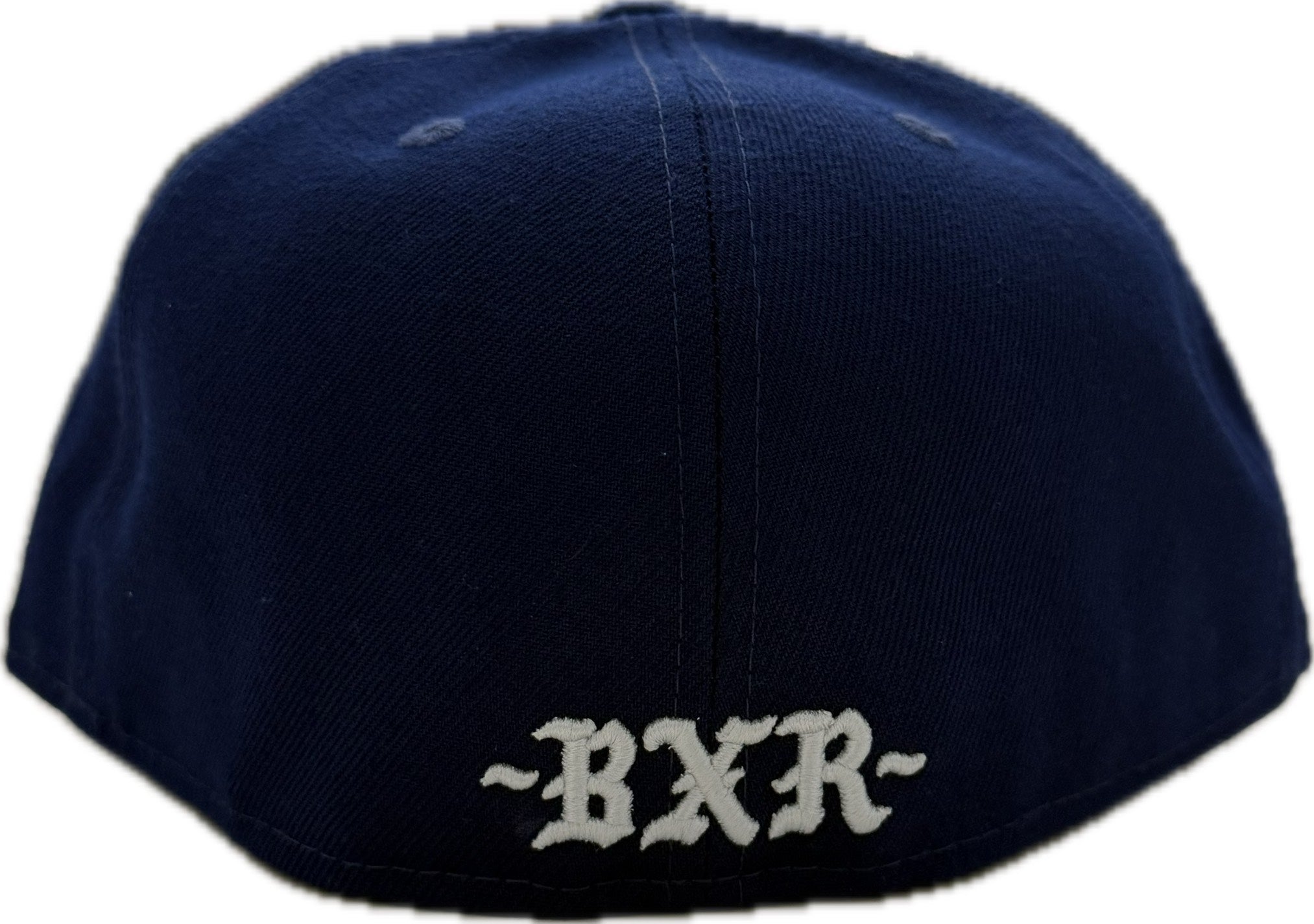 Born X Raised Rocker New Era Fitted Hat Blue – RIF LA