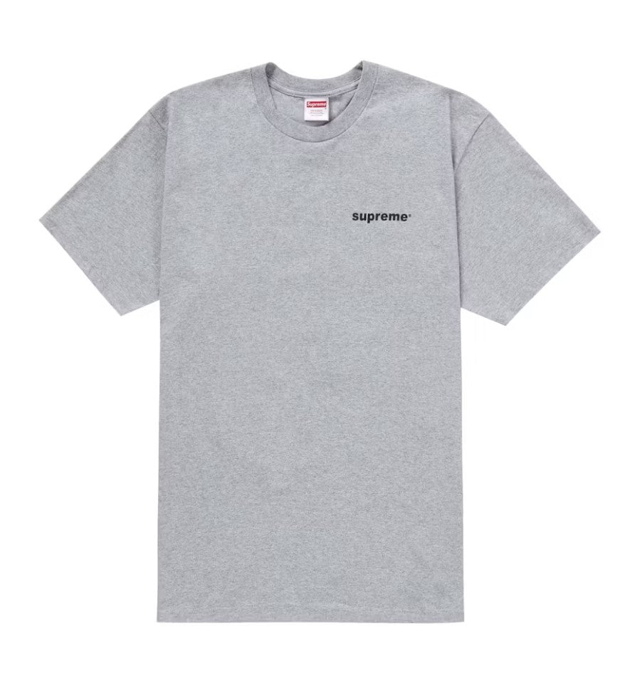 Supreme Fuck Money Tee Heather Grey – RIF LA