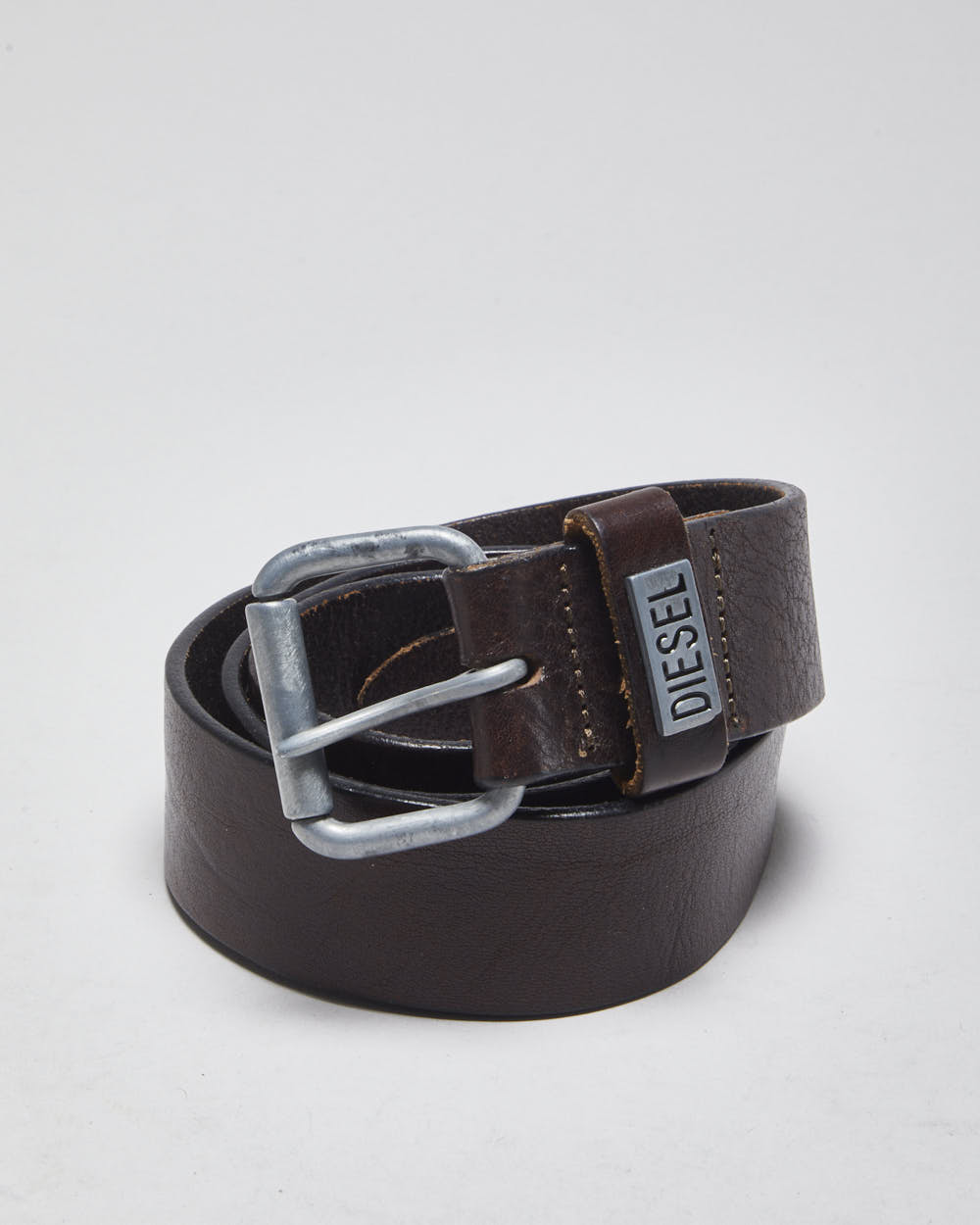 Vintage Diesel Brown Leather Belt - W28-32 – Rokit