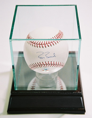 バリーボンズ直筆サイン入りボール＆ボールケース