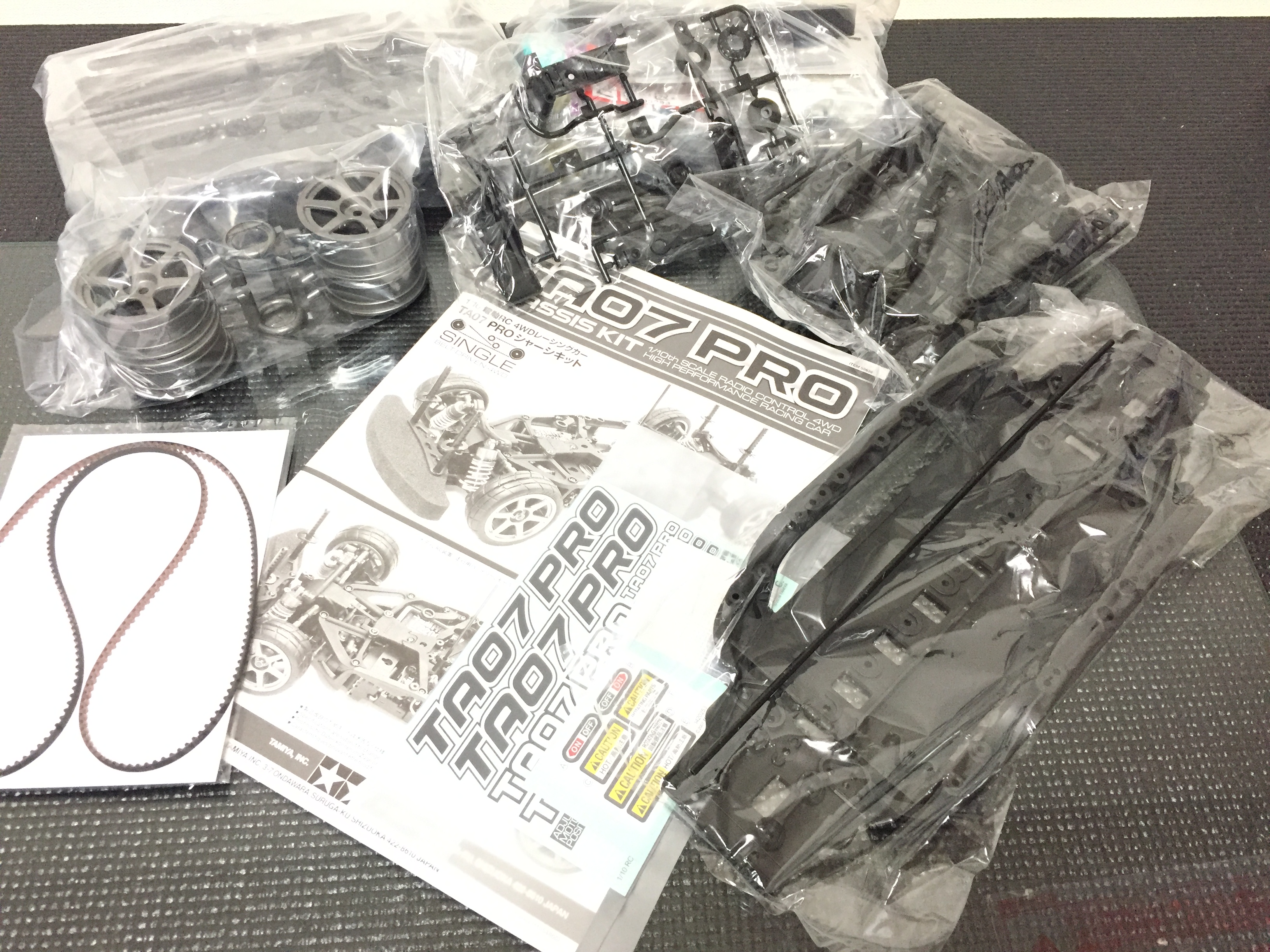 TAMIYA TA07 PRO シャーシキット製作編 | SPIRAL情報サイト