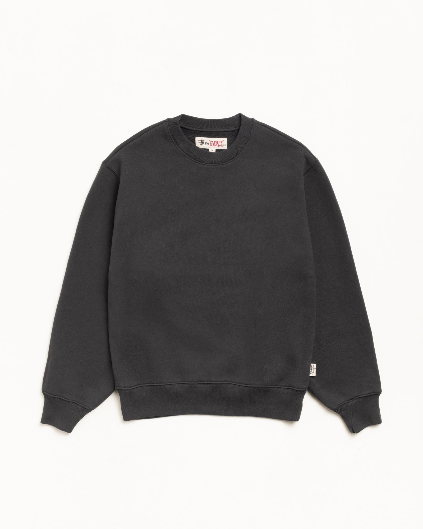 Fleece Crew – Black | Crew Fleece | Stüssy