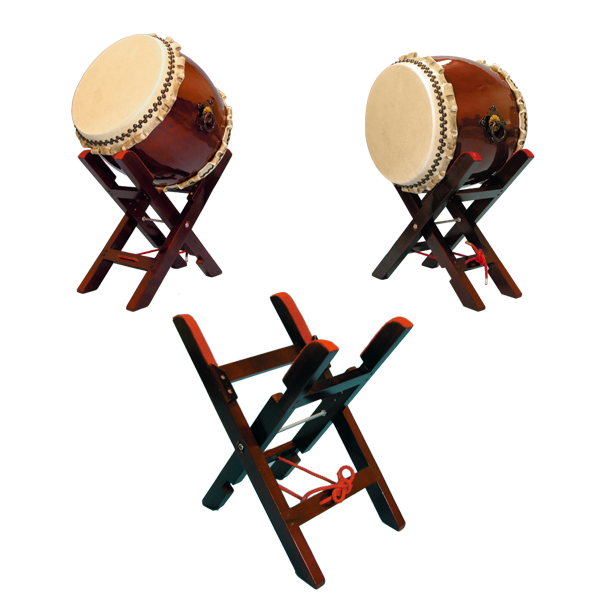 和太鼓用折りたたみスタンド ダークレッドA 和太鼓用折りたたみ