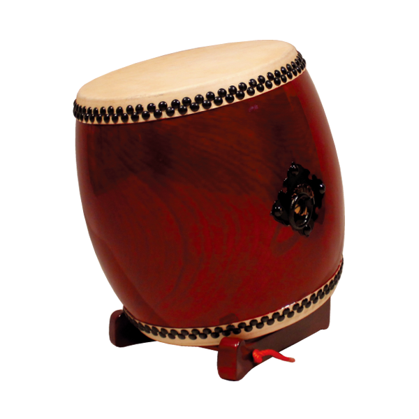 赤い和太鼓 木製 直径約40cm 赤い和太鼓 木製 直径約40cm 赤い和太鼓