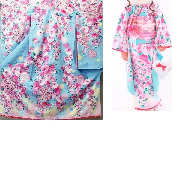 七五三レンタル｜seikomatsuda水色七歳 | 着物レンタルゆきの着付けサロン