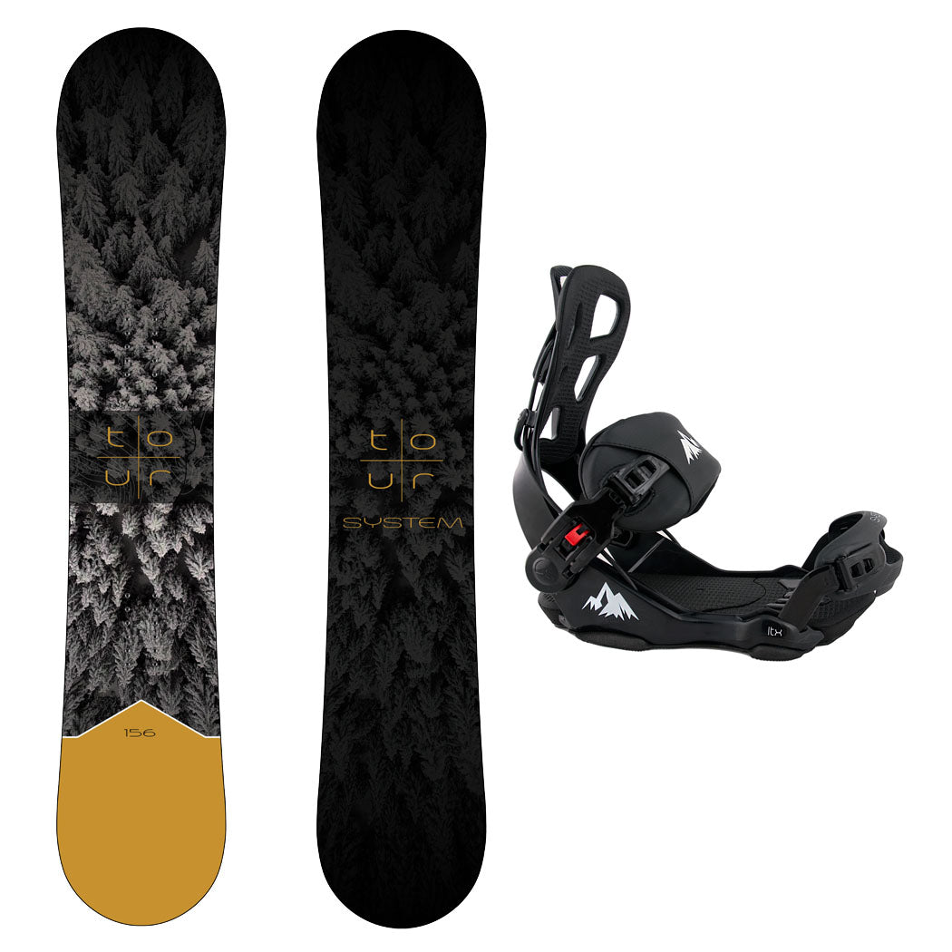 2026 Snowboard Package - System Tour, LTX Bindings – Wiredsport