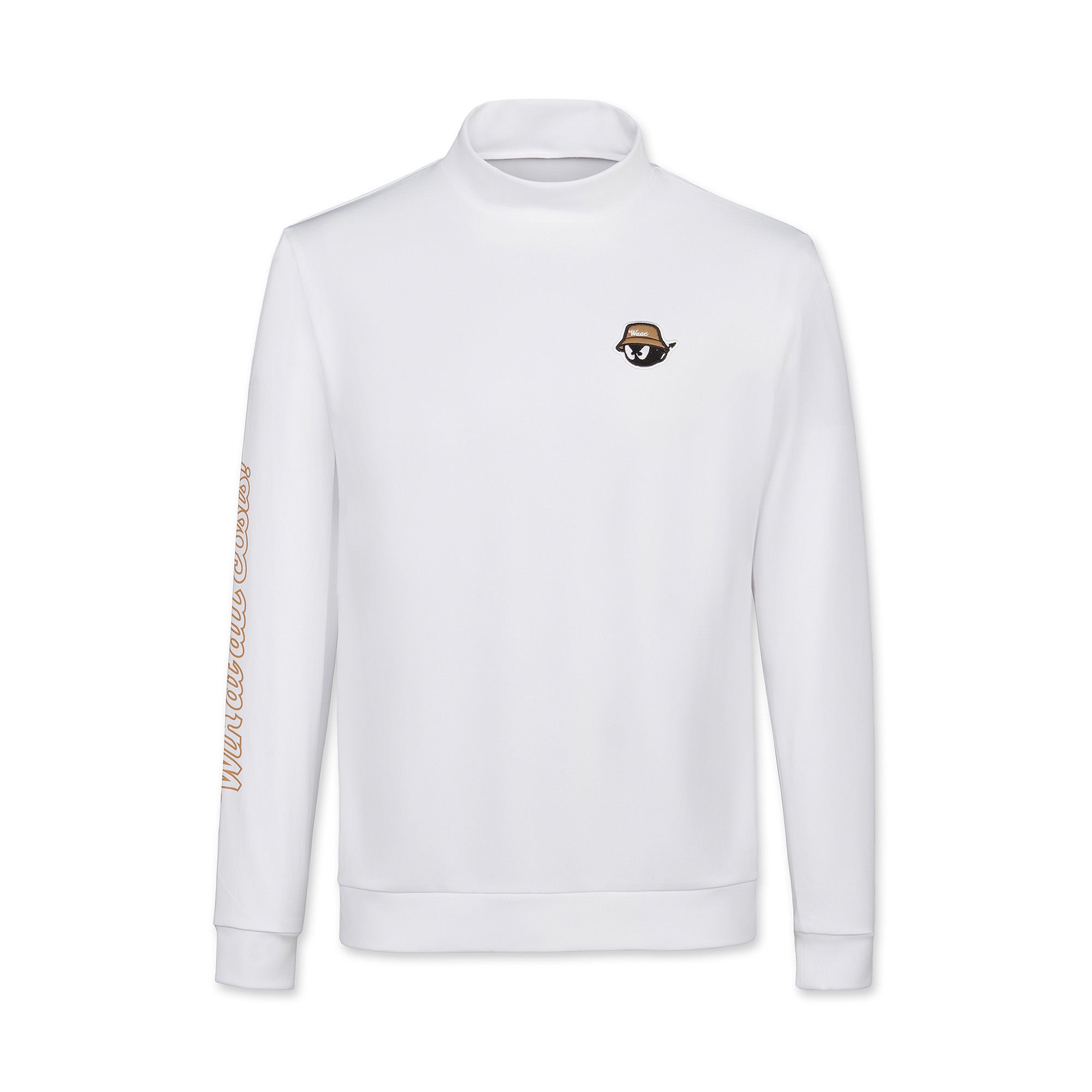 MEN ファンクショナルスムースモックネック ホワイト